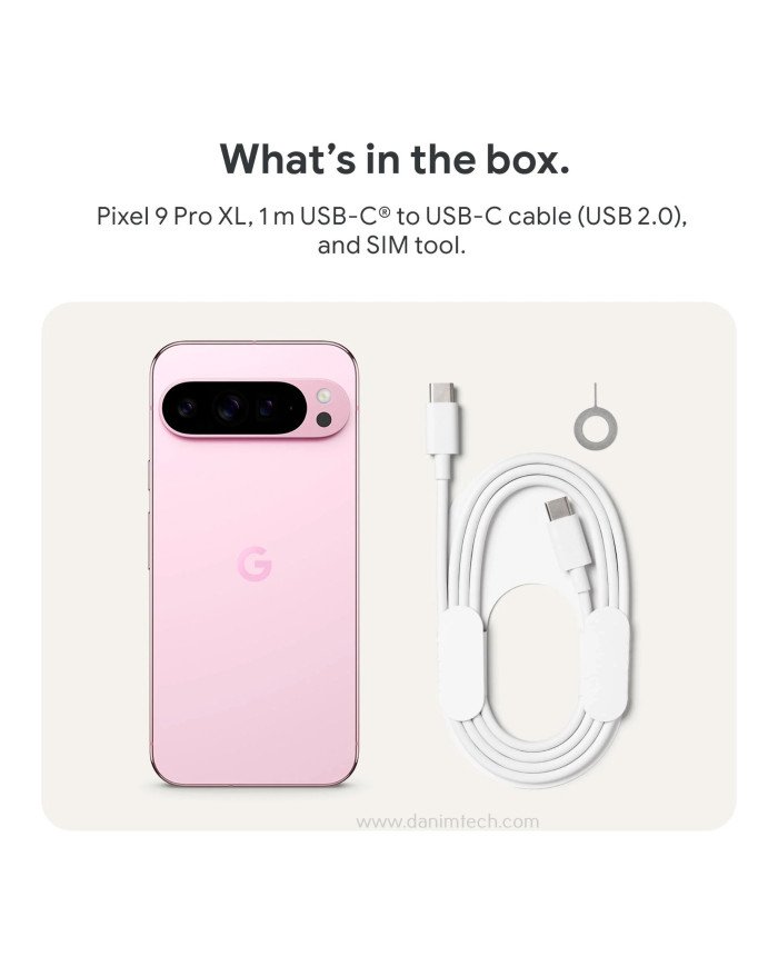 Google Pixel Smartphone  9 Pro XL 5G  (Rose)