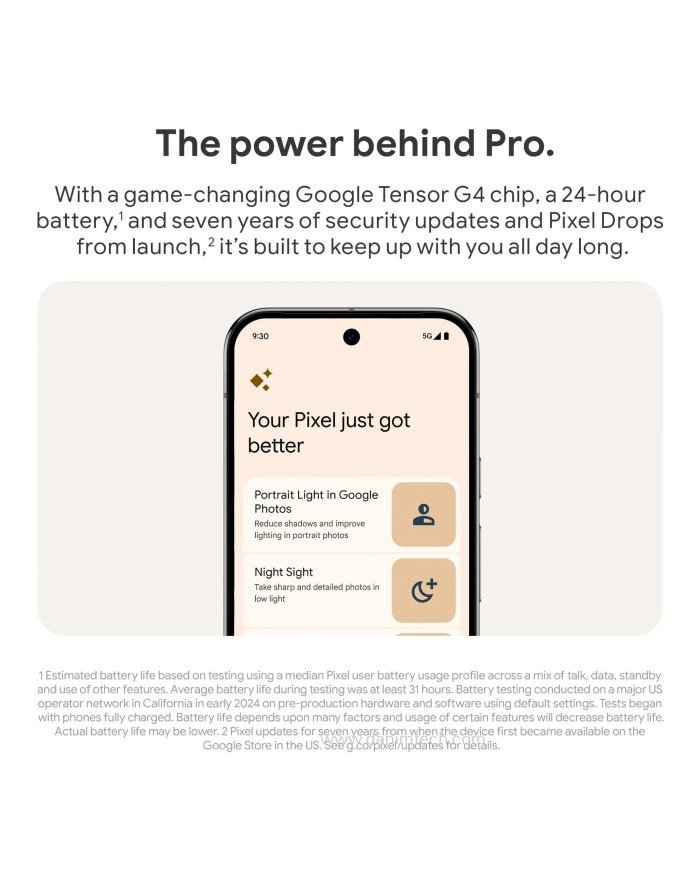 Google Pixel Smartphone  9 Pro XL 5G  (Porcelain)