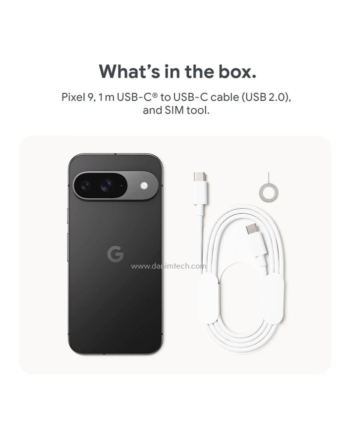 Google Pixel 9 5G  Smartphone  (Obsidian)