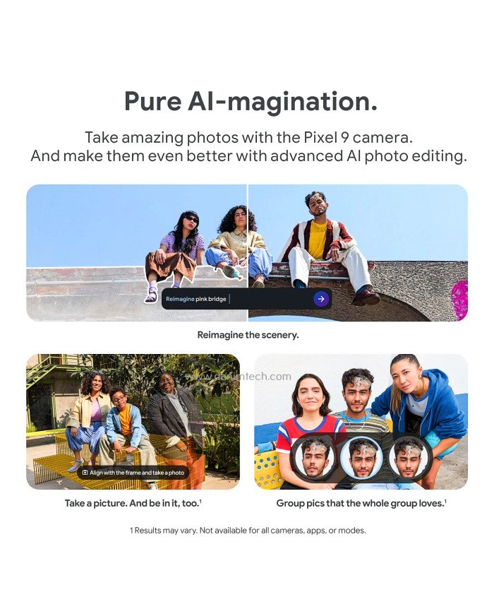 Google Pixel 9 5G  Smartphone  (Pink)