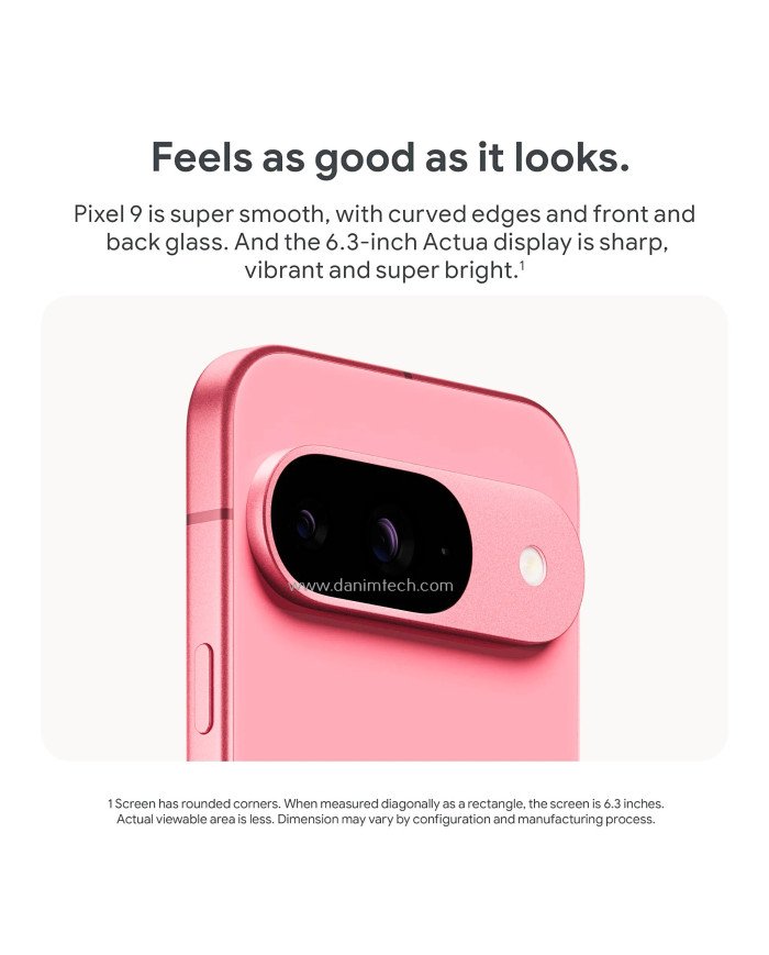 Google Pixel 9 5G  Smartphone  (Pink)