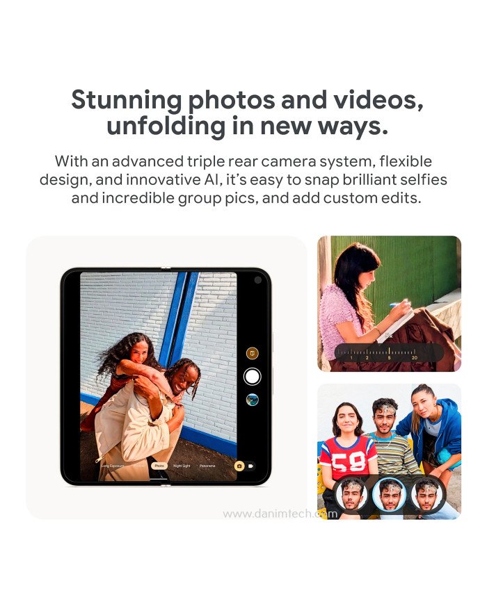 Google Pixel 9 Pro Fold 5G  Smartphone  (Obsidian)