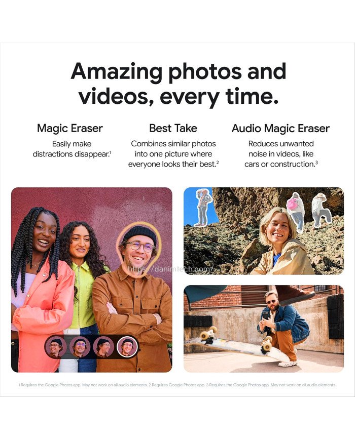 Google Pixel 8 5G  Smartphone (Obsidian)