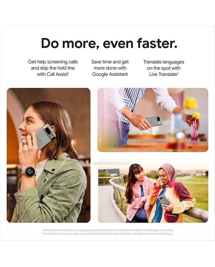 Google Pixel 8 5G  Smartphone (Obsidian)