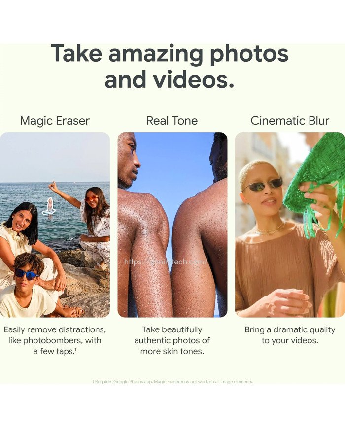 Google Pixel 7 5G Smartphone  (Snow)