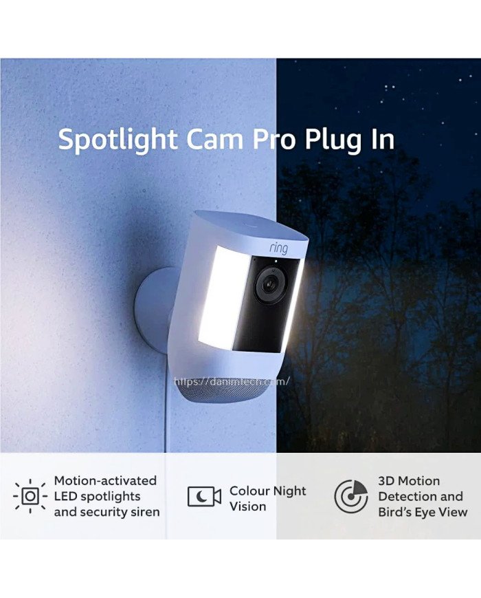 Ring Spotlight Cam Pro Plug-In (White)
