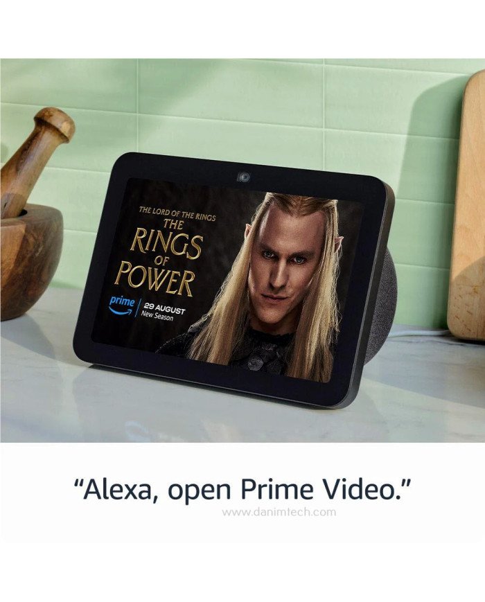 Amazon Echo Show 8 [Gen 3] (Glacier White)