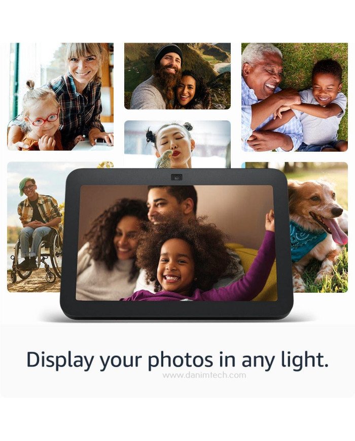 Amazon Echo Show 8 [Gen 3] (Glacier White)