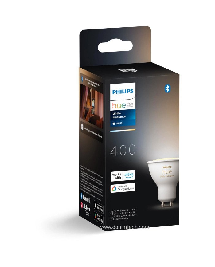 Philips Hue White Ambient Smart Bulb (GU10)