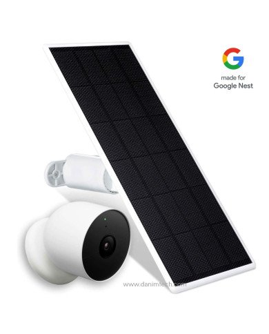 Google Nest Cam (Battery) + Wasserstein Solar Panel Bundle