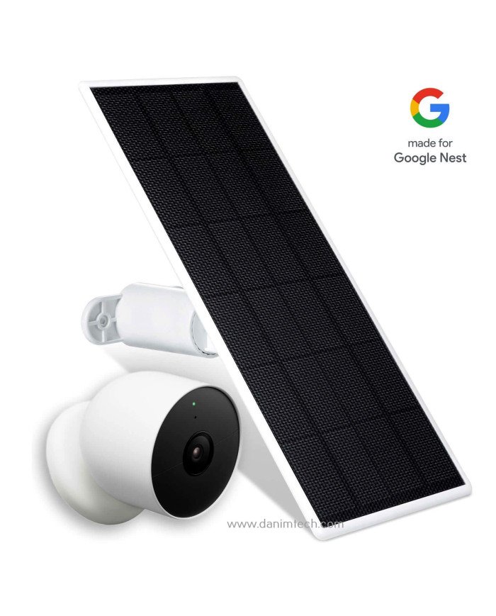 Google Nest Cam (Battery) + Wasserstein Solar Panel Bundle