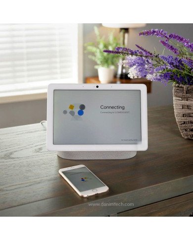 Google Nest Hub Max Smart Display  (Chalk)