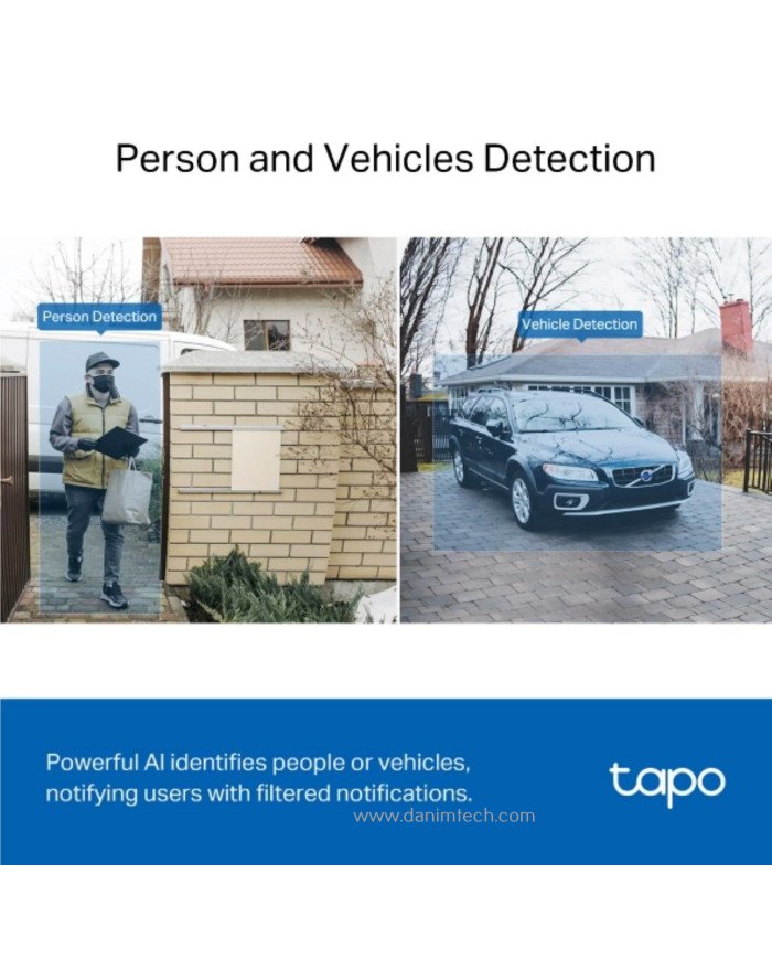 TP-Link Tapo 2K Wireless Video Doorbell with Hub