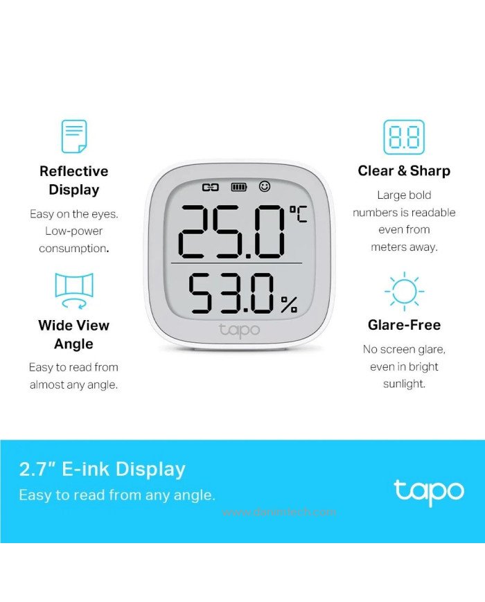 Tapo Smart Humidity Monitor