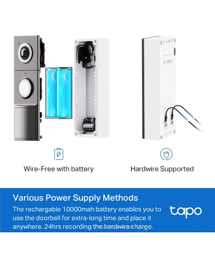Tapo 5MP Smart Video Doorbell