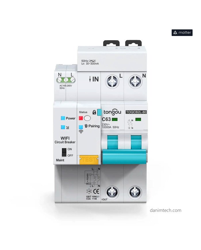 Matterz Tuya Smart Circuit Breaker