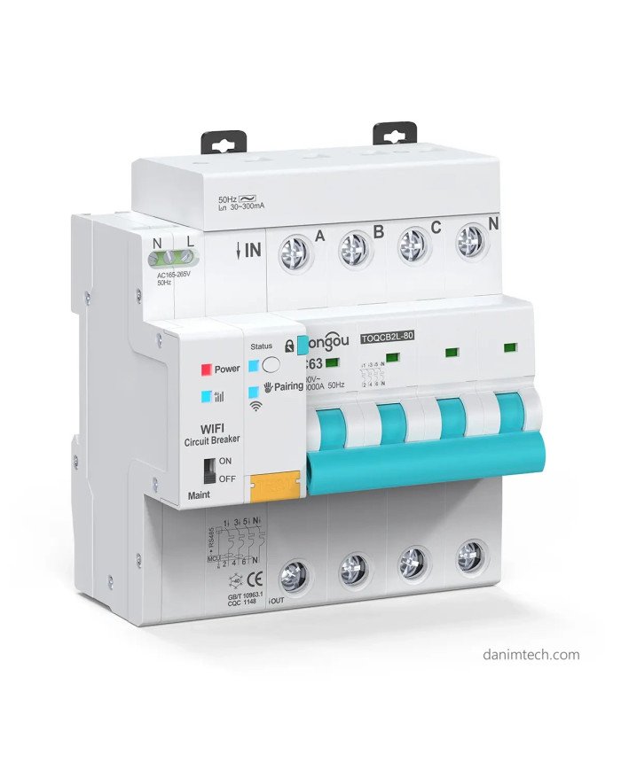 Matterz TUYA WiFi Smart  Circuit Breaker Remote Control