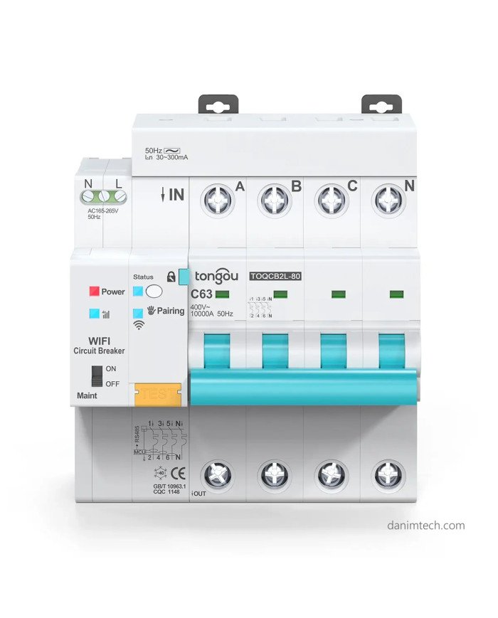 Matterz TUYA WiFi Smart  Circuit Breaker Remote Control