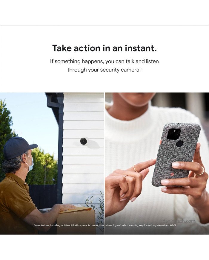 Google Nest Cam (Outdoor or Indoor, Battery) 2-Pack