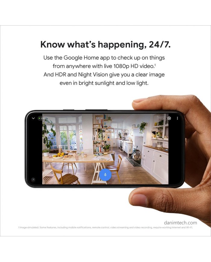 Google Nest Smart Camera (Indoor, Wired)