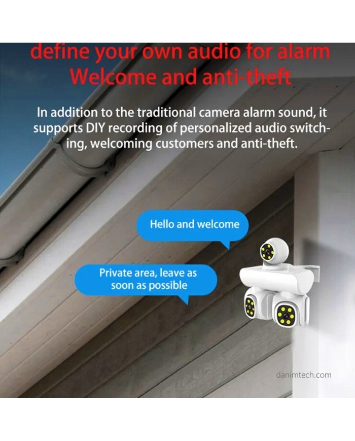 Matter Smart Outdoor Camera Floodlight