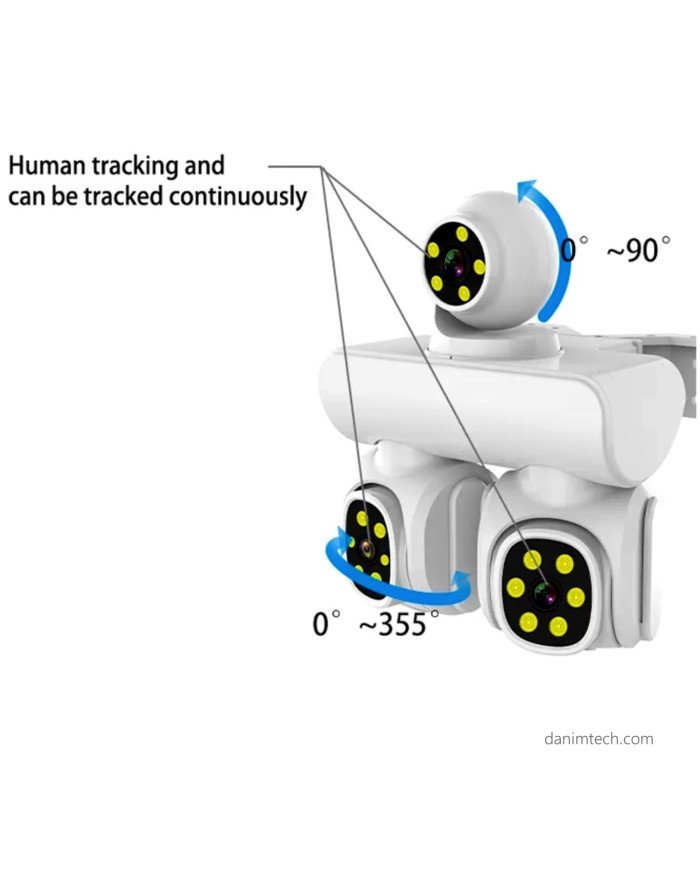 Matter Smart Outdoor Camera Floodlight