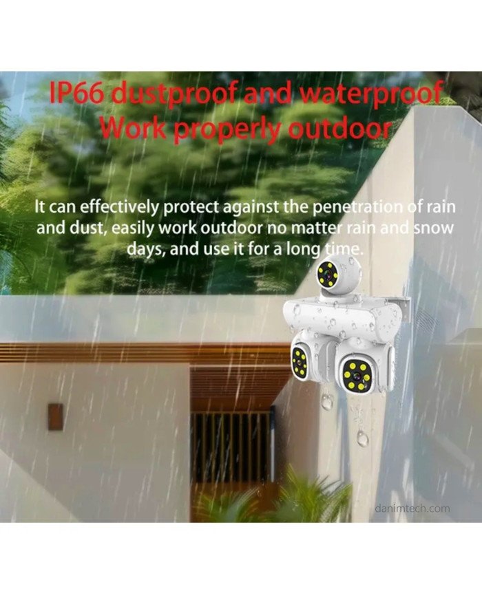 Matter Smart Outdoor Camera Floodlight