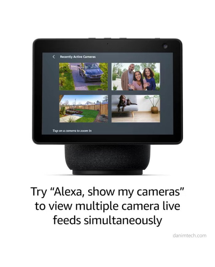 Echo Show Smart Display Speaker with 10.1" Screen,  3rd Gen,(Black)