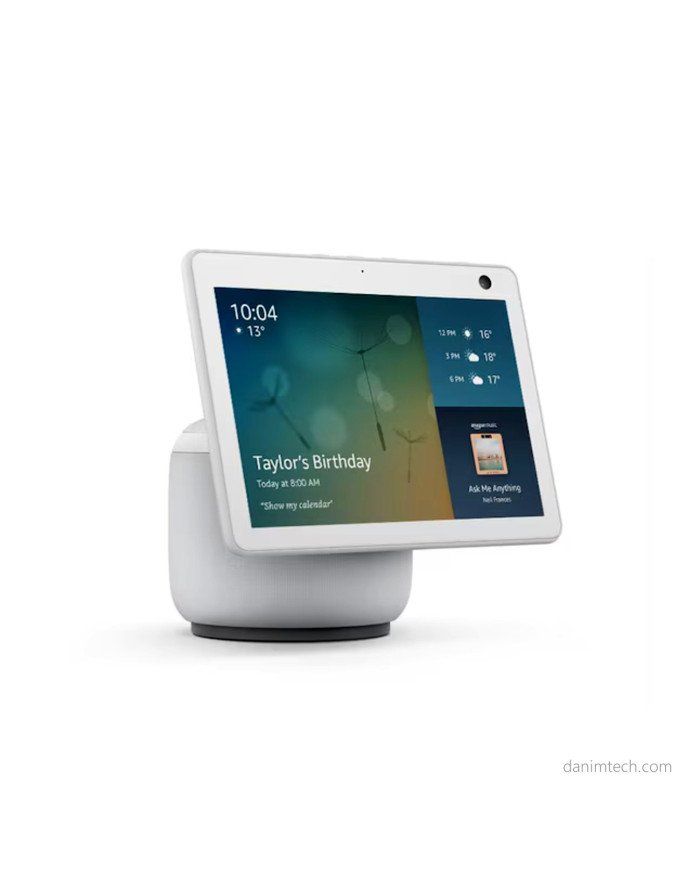 Echo Show Smart Display Speaker with 10.1" Screen,  3rd Gen,(White)