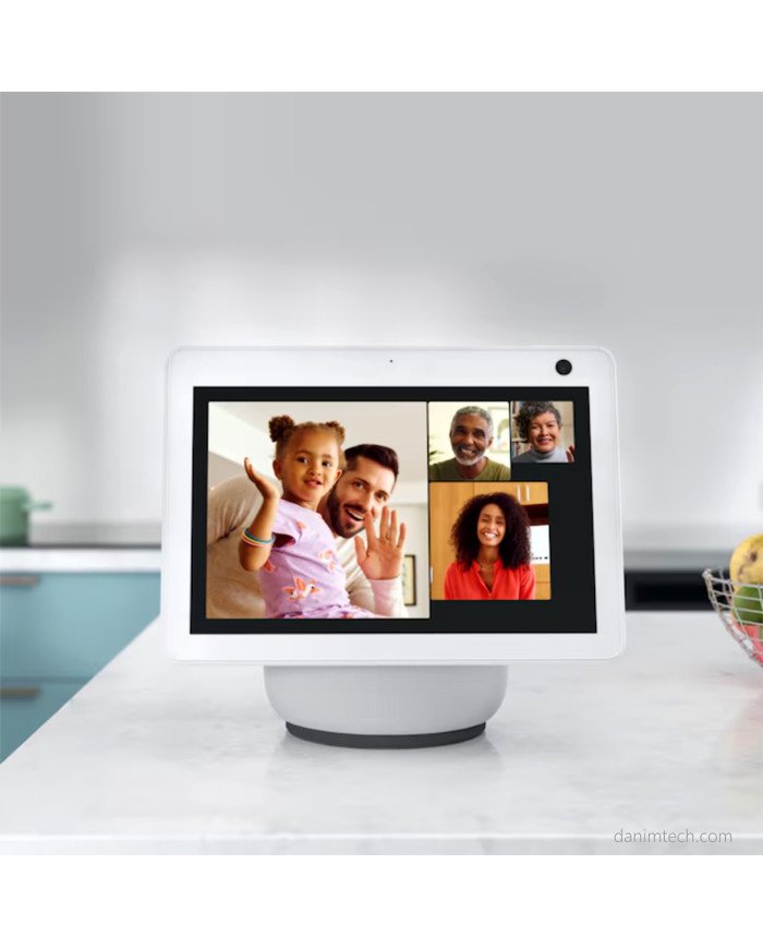 Echo Show Smart Display Speaker with 10.1" Screen,  3rd Gen,(White)