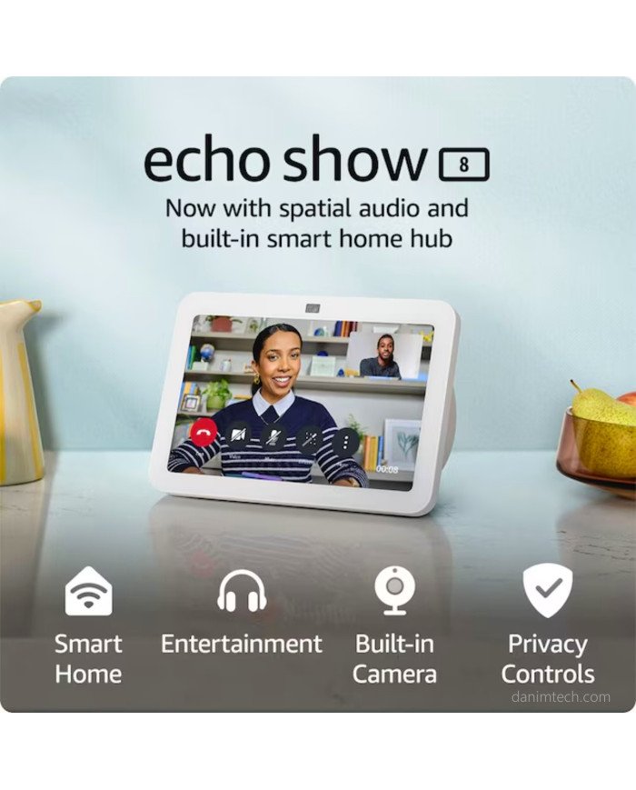 Amzn_Echo_Show 8 - 3rd Gen  Smart Display - (White)