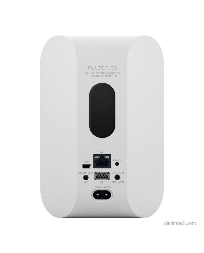 Bluesound Pulse Flex 2i Wireless Smart Speaker (White)