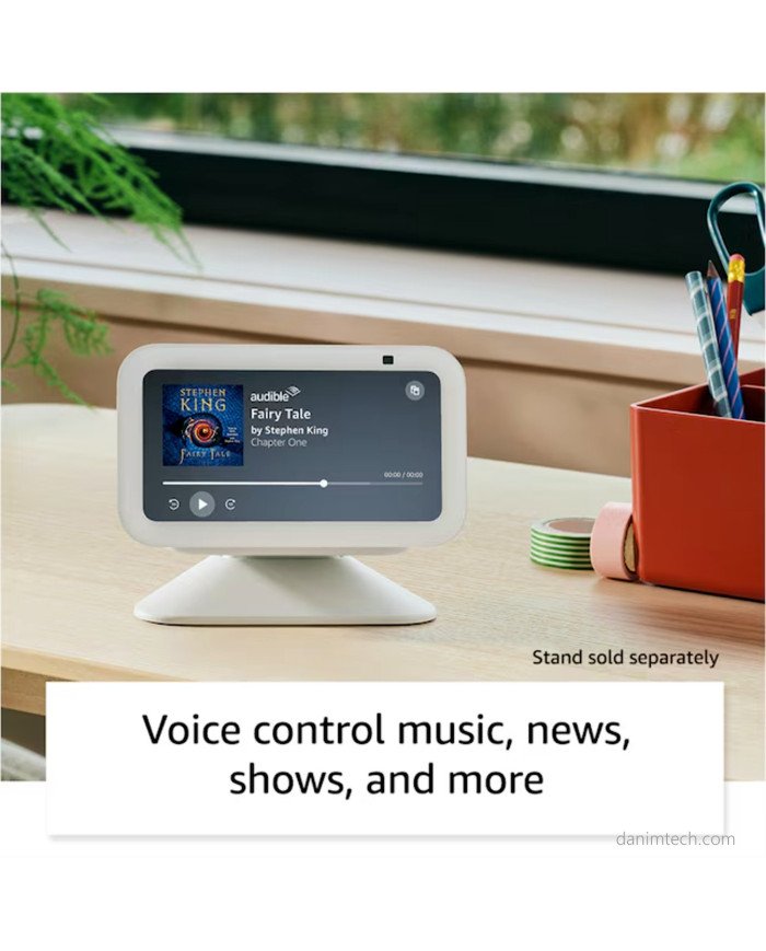 Amazon Echo Show 5 (newest model), Smart display  3rd Gen, (Ice Blue)