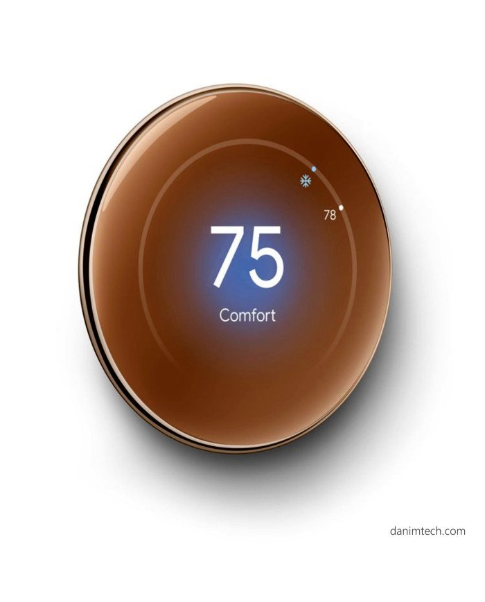 Google Nest Learning Thermostat (4th Gen- Gold)