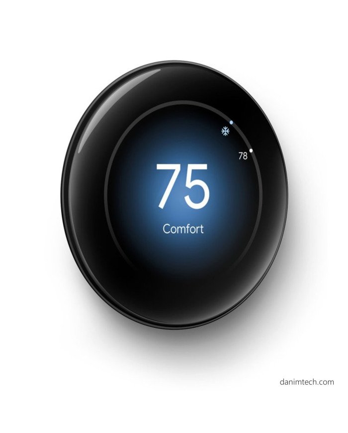 Google Nest Learning Thermostat (4th Gen- Black)