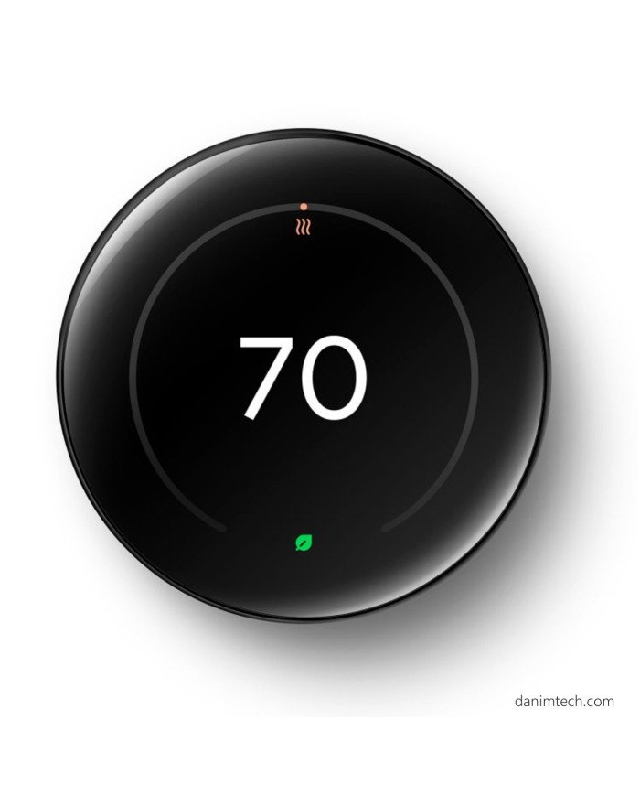Google Nest Learning Thermostat (4th Gen- Black)