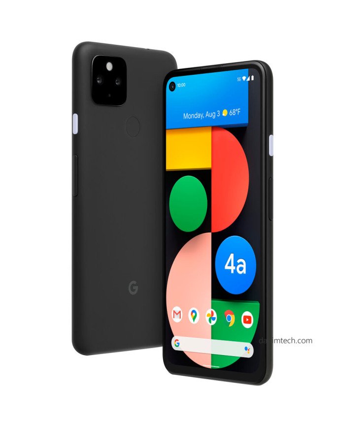 Google Pixel 4A with 5G 128GB Smartphone (Unlocked, Just Black)