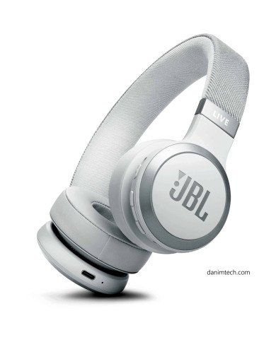 JBL Live 670 Wireless True Noise Cancelling Headphones (White)