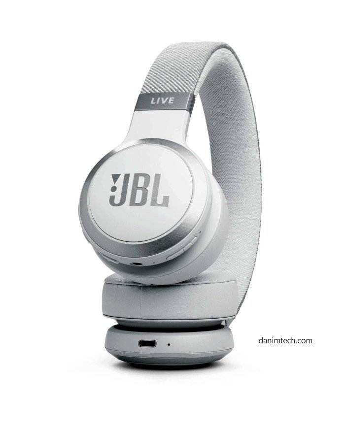 JBL Live 670 Wireless True Noise Cancelling Headphones (White)