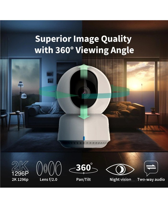 Aqara Pan/Tilt Indoor E1 Smart Camera 2k